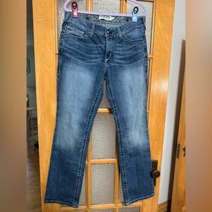 Ariat Women's Boot Cut Jeans in Dark Blue